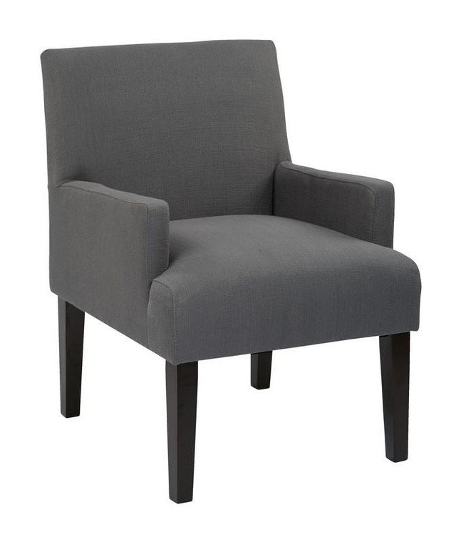 Office Star Main Street Charcoal Guest Chair MST55-W12