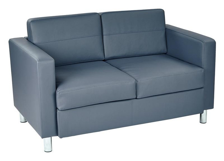 Office Star Pacific Loveseat In Dillon Fabric PAC52-R105