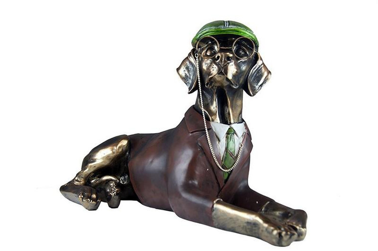 W8000-315 Oh! Trendy Regal Bloodhound Dog Statue