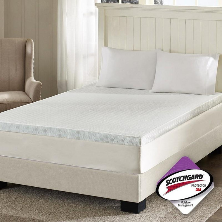 Mattress Topper With 3M Moisture Management -Full BASI16-0392 By Olliix