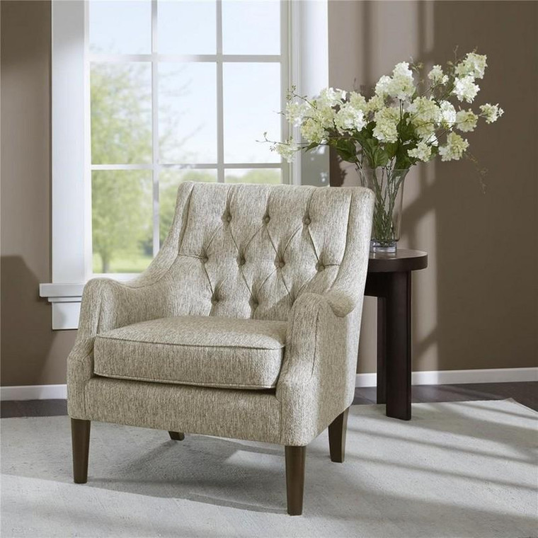 Madison Park Qwen Button Tufted Chair FPF18-0513 By Olliix