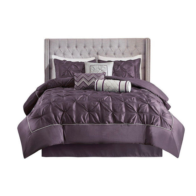 Madison Park Laurel 7 Piece Comforter Set - Cal King MP10-256 By Olliix
