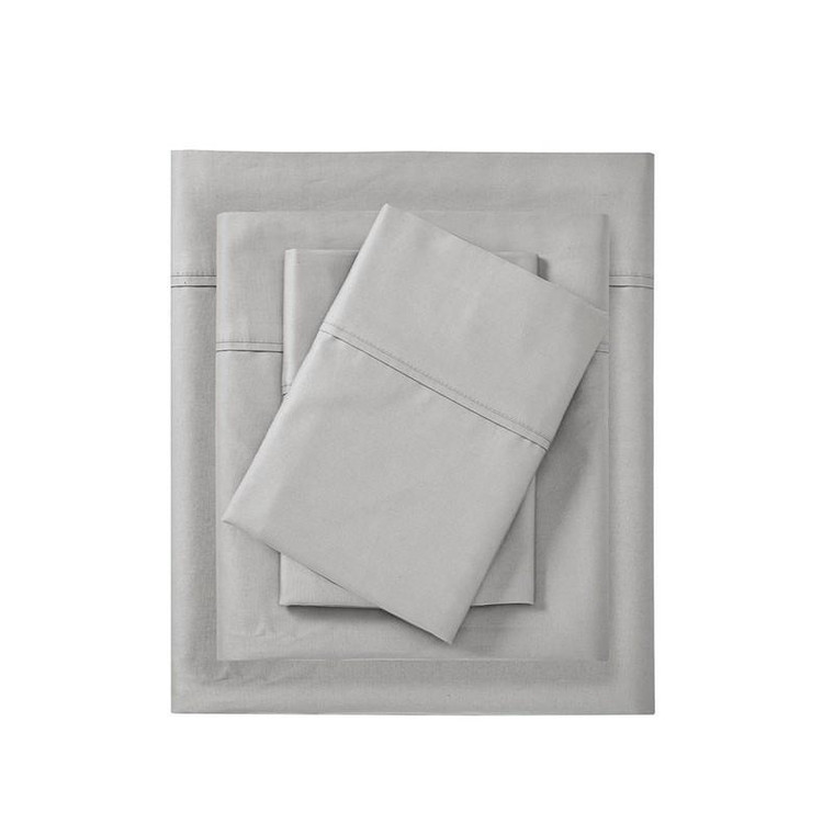 Madison Park 600 Thread Count Pima Cotton Sheet Set -Queen MP20-5054 By Olliix