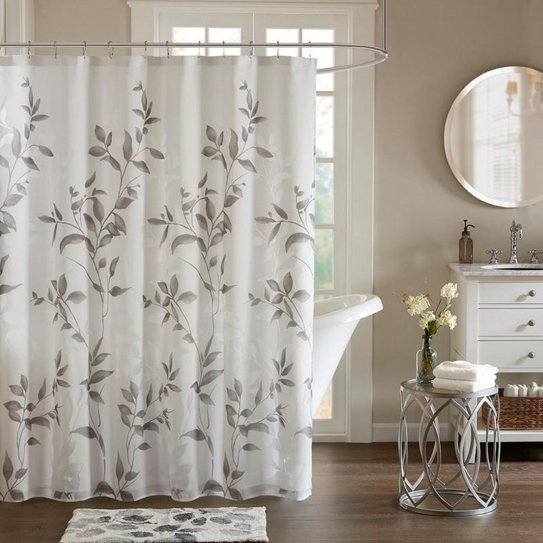 Madison Park Cecily Printed Shower Curtain -72X72" MP70-4610 By Olliix