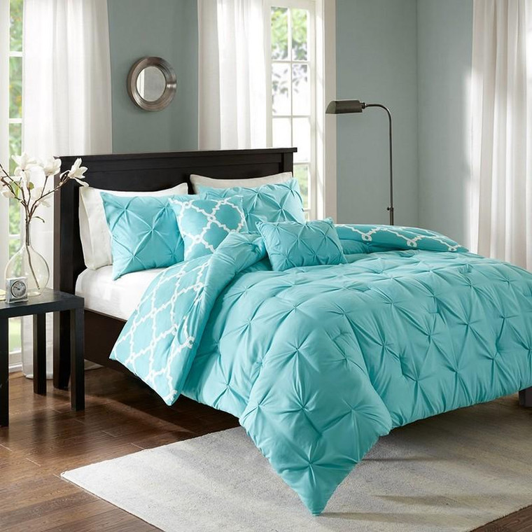5 Piece Reversible Comforter Set -King/Cal King MPE10-351 By Olliix