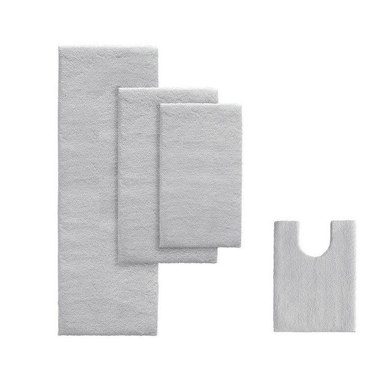 Madison Park Signature Marshmallow Bath Rug -24X72" MPS72-172 By Olliix