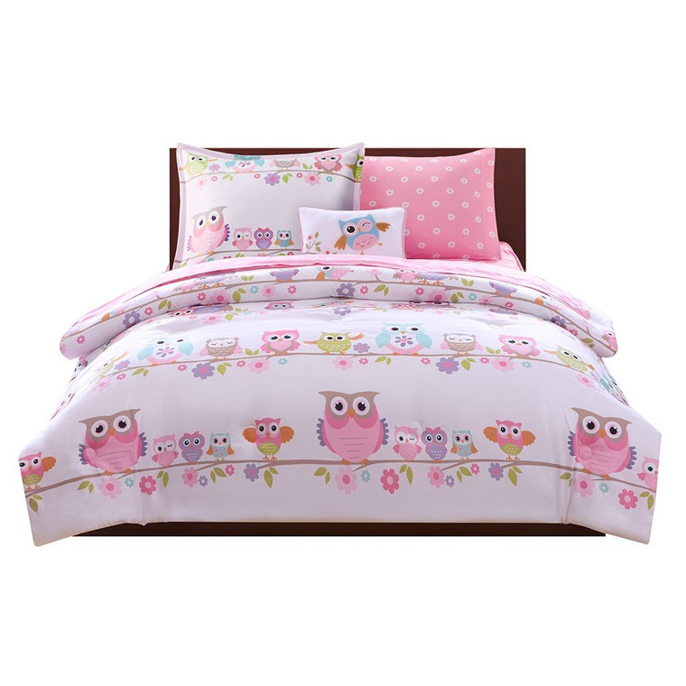 Mi Zone Kids Wise Wendy Complete Bed And Sheet Set -Queen MZK10-123 By Olliix