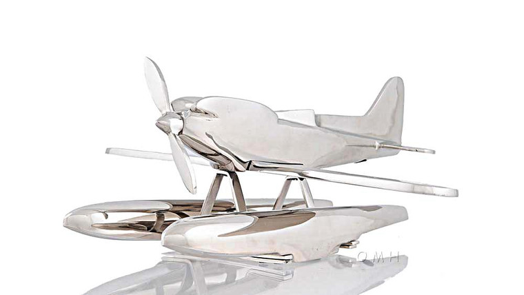 AK010 Decoration Aluminum Seaplane by Old Modern Handicrafts