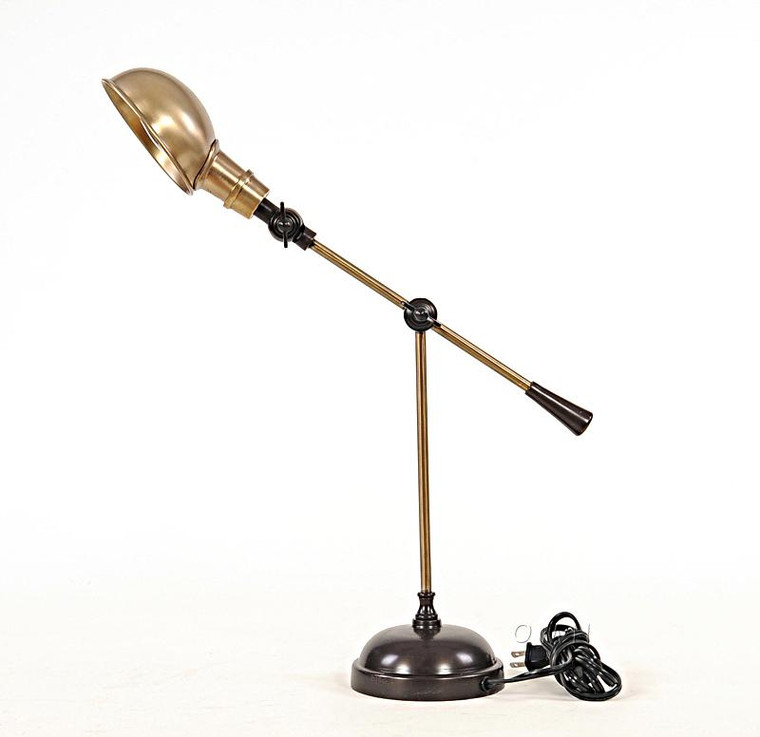 AK025 Brass Desk Lamp by Old Modern Handicrafts