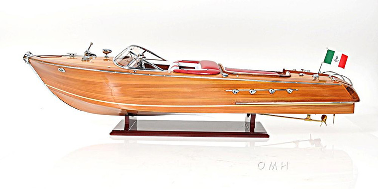 B026 Aquarama Exclusive Edition Boat Model by Old Modern Handicrafts