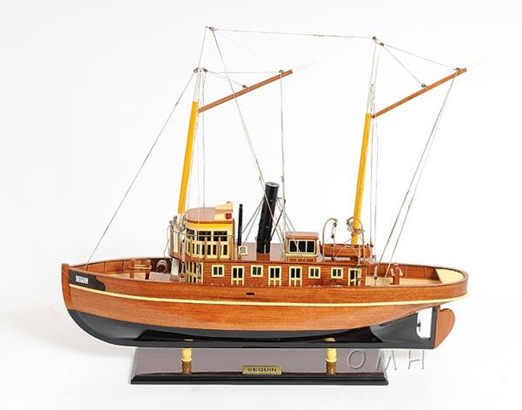 B046 Seguin Tug Boat Model by Old Modern Handicrafts