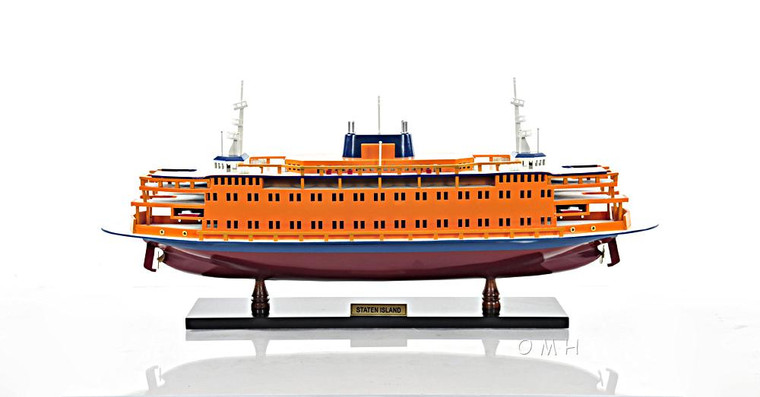 C053 Staten Island Ferry Ship Model by Old Modern Handicrafts