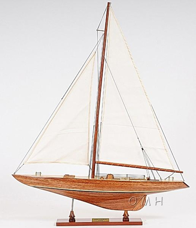 Y155 Columbia Yacht Model by Old Modern Handicrafts