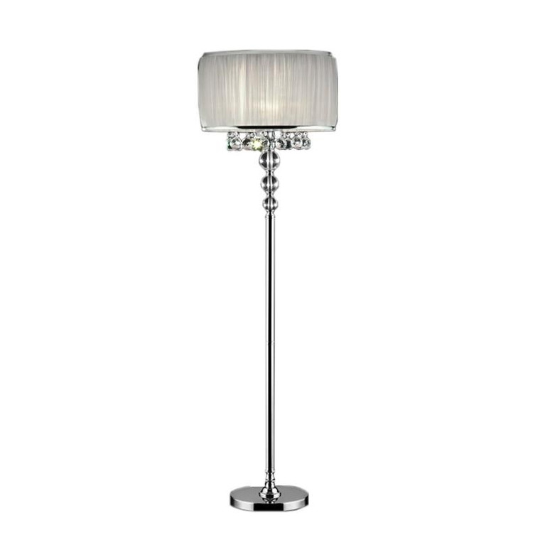Ore International 63''H Pure Essence Floor Lamp K-5139F