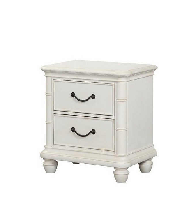 Isle Of Palms Drawer Nightstand - Antique White 137-350 By Palmetto