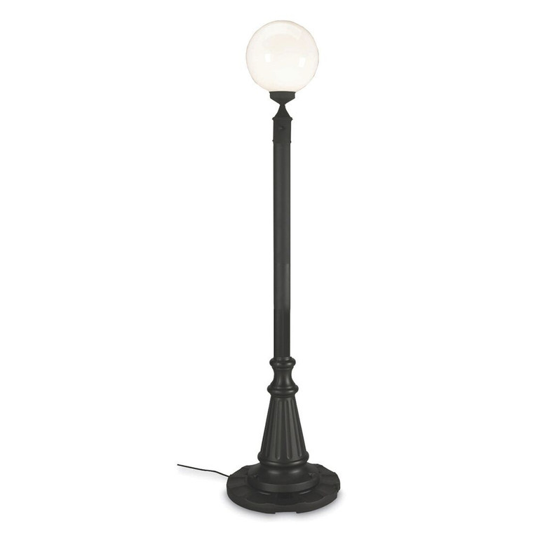 Patio Living European Single White Globe Lantern Lamp - XX33X