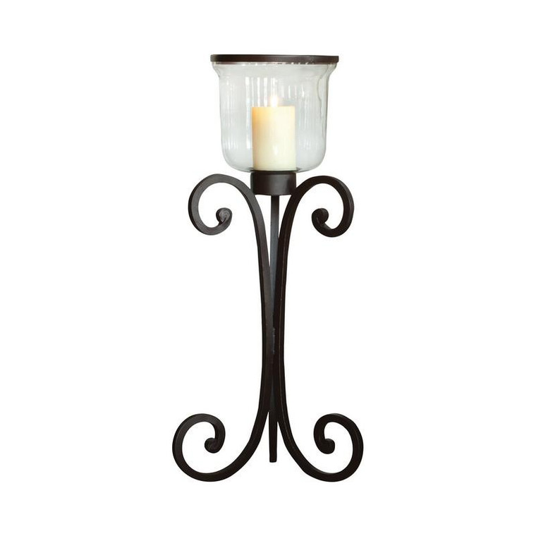 Pomeroy Prairie Floor Hurricane Candle Holder - Small 560125