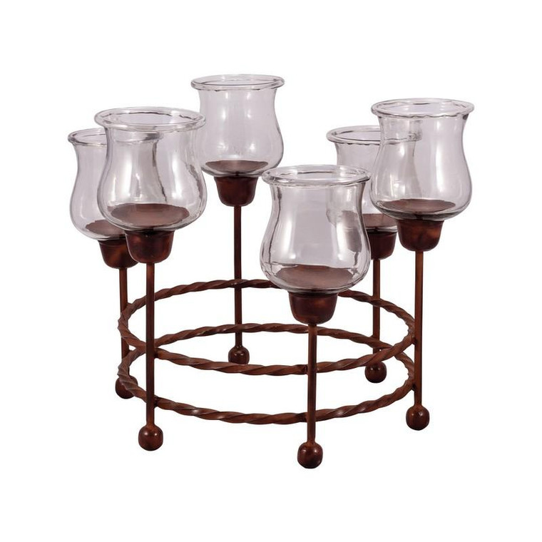 Pomeroy Rodeo Round Centerpiece Candle Holder 621376