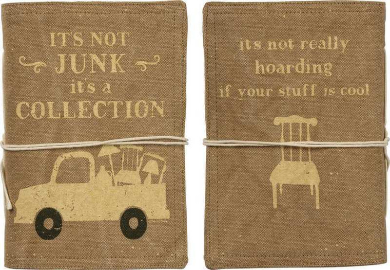 100284 Journal - It'S Not Junk - Set Of 4 By Primitives by Kathy