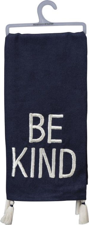 Dish Towel - Be Kind - Set Of 3 (Pack Of 2) 101109 By Primitives By Kathy