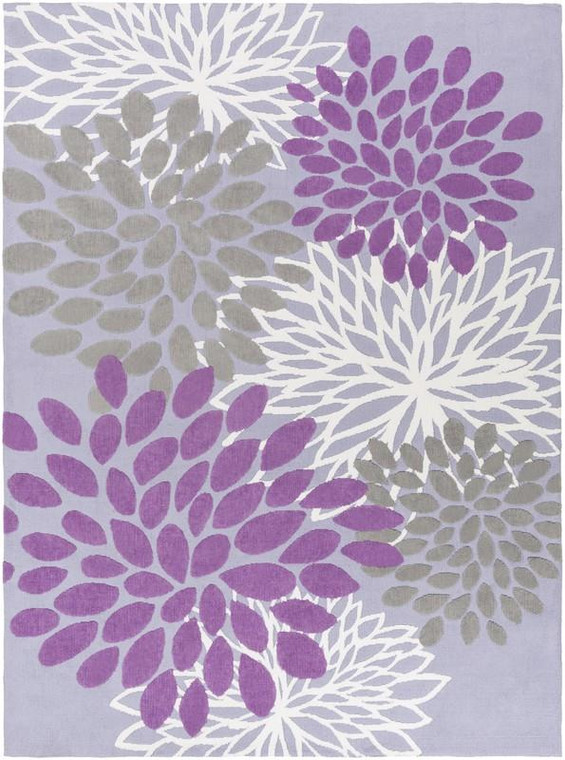 Surya Abigail Machine Made Purple Rug ABI-9055 - 8' x 11'