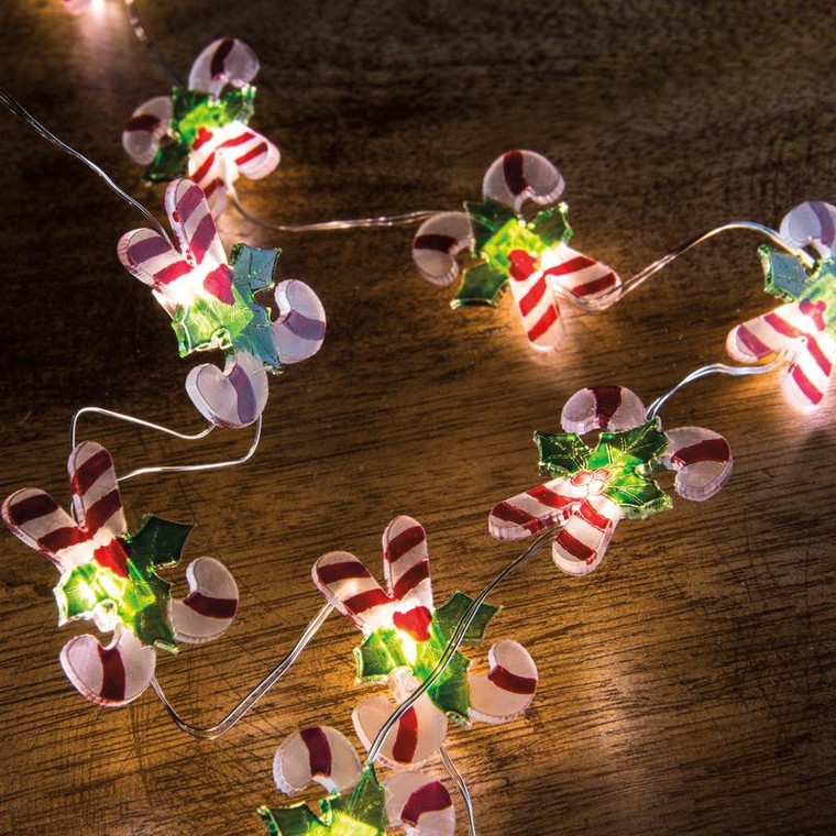 29323 Wire Lights - Candy Canes - Set Of 6 By Primitives by Kathy