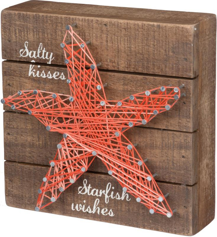 String Art - Starfish - Set Of 2 (Pack Of 2) 30464 By Primitives By Kathy