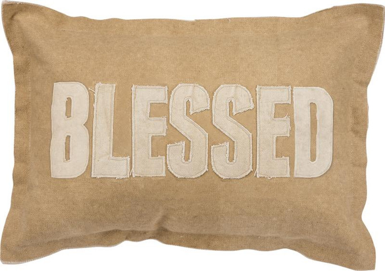35405 Pillow - Blessed - Set Of 2 By Primitives by Kathy