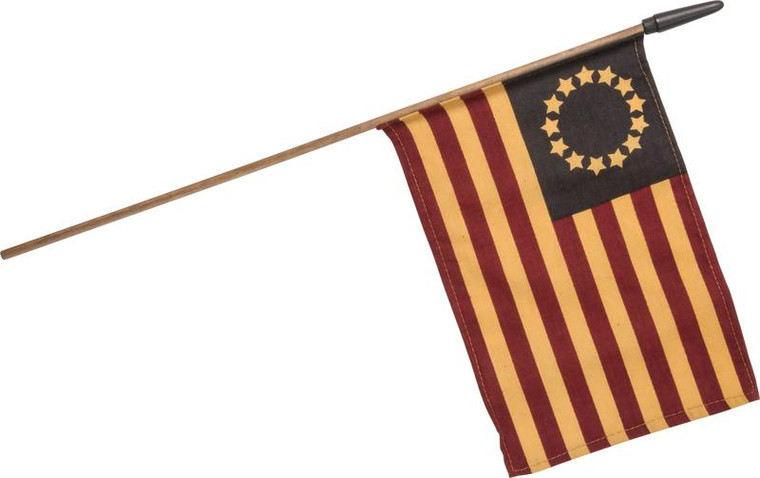 9772 Primitive Betsy Ross Flag - Set Of 24 By Primitives by Kathy