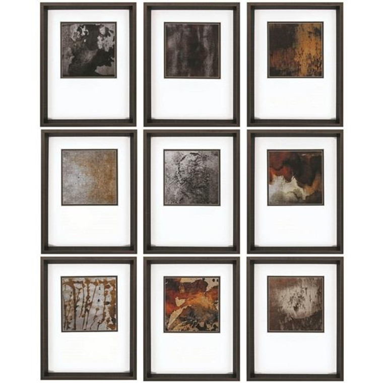 Burnished Wall Decor Pack Of 9 4095 By Propac Images