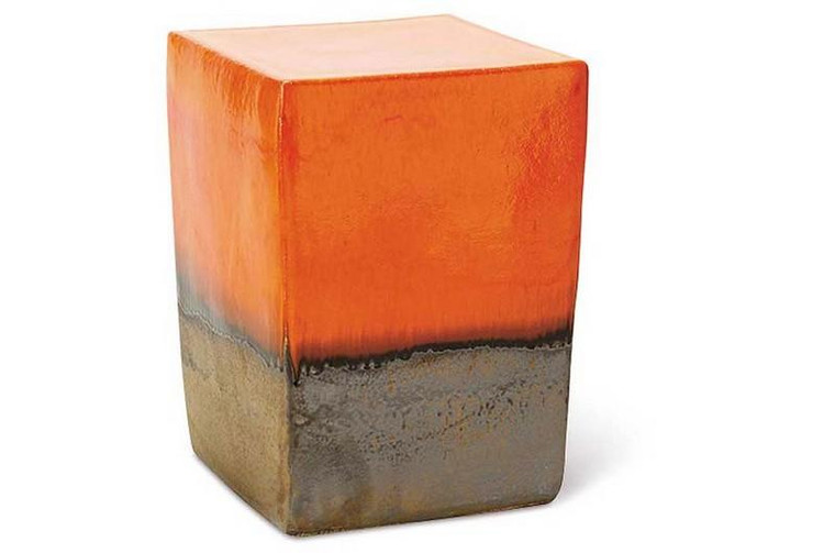 308FT228P2OM Two Glaze Square Cube
