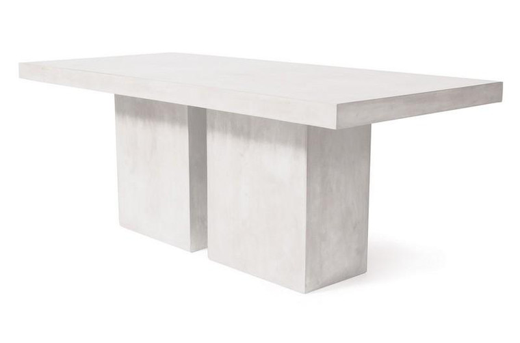 501FT024P2W Perpetual Loire Ivory - White Dining Table