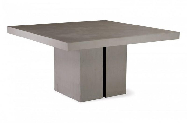 501FT130P2G Perpetual Delapan Slate Gray Dining Table