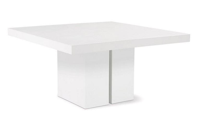 501FT130P2W Perpetual Delapan Ivory - White Dining Table
