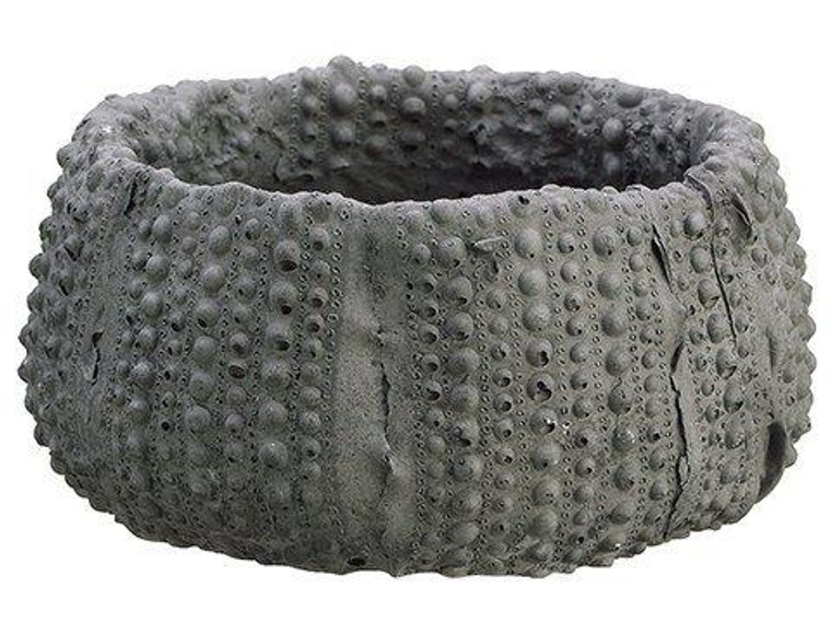 3.5"H X 6.5"D Clay Pot Gray ACC736-GY
