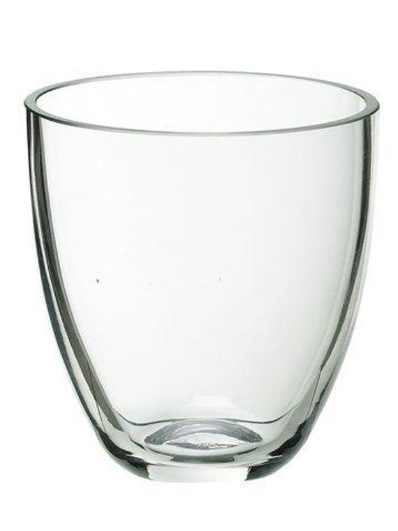 3.75"H Glass Vase Clear ACH575-CW