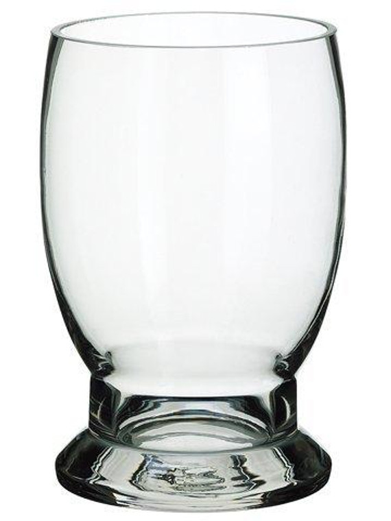 5"Dx8"H Glass Vase Clear ACH689-CW