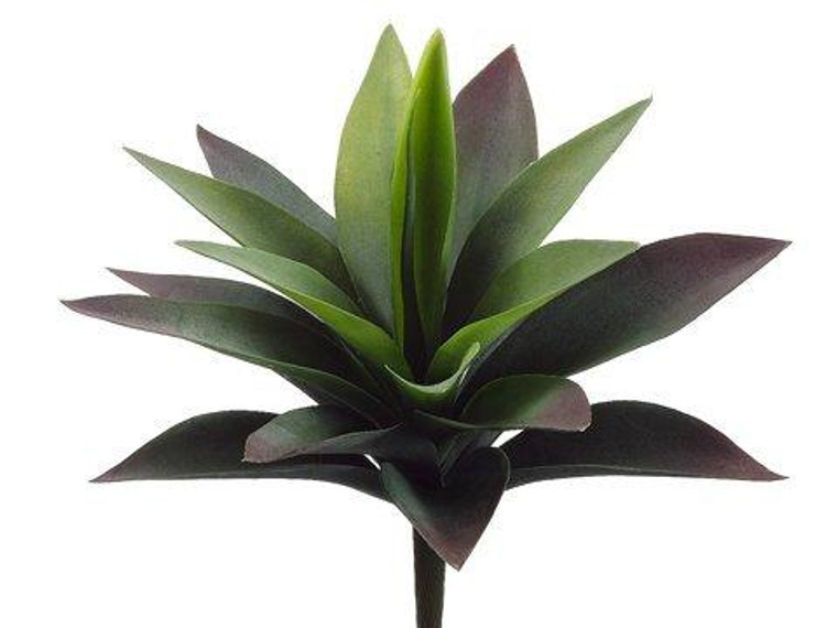 11" Agave Plant With 19 Leaves Green 24 Pieces CA3586-GR