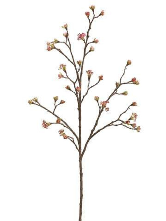 42" Budding Blossom Branch Fuschia 6 Pieces FSB317-FU