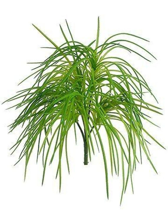 10" Soft Pe Grass Bush Green 12 Pieces PBT573-GR