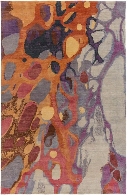 Surya Brought To Light Hand Knotted Multi-Color Rug BOL-4006 - 4' x 6'