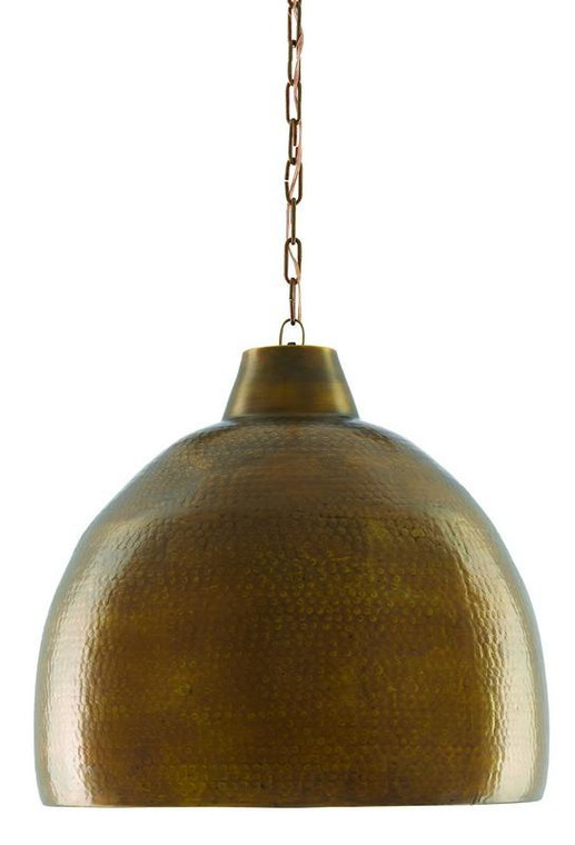 Currey Earthshine Brass Large Pendant 9000-0425