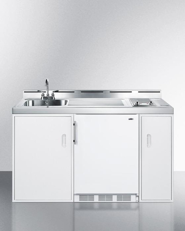 C60EL 60" Wide All-In-One Kitchenette By Summit Appliances