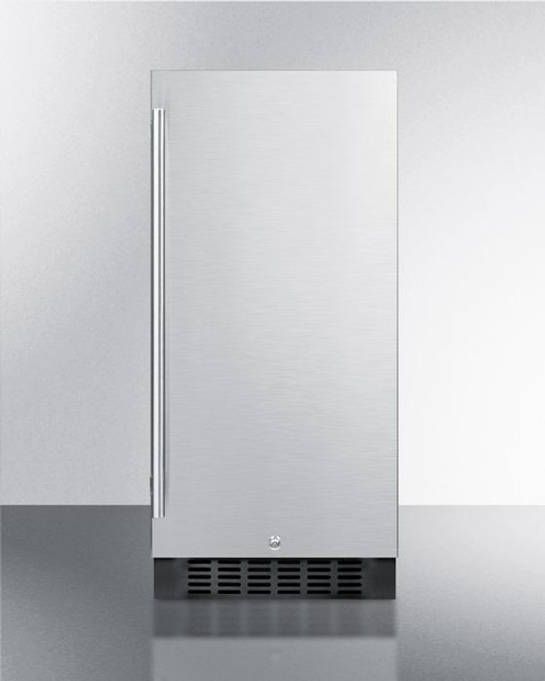 FF1532BSS 15" Wide All-Refrigerator For Built-In Or Freestanding Use
