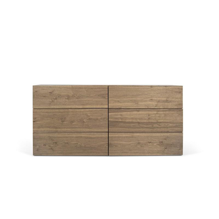 Temahome Float 6 Drawer Dresser (Assembled) - Walnut - 9303.759079