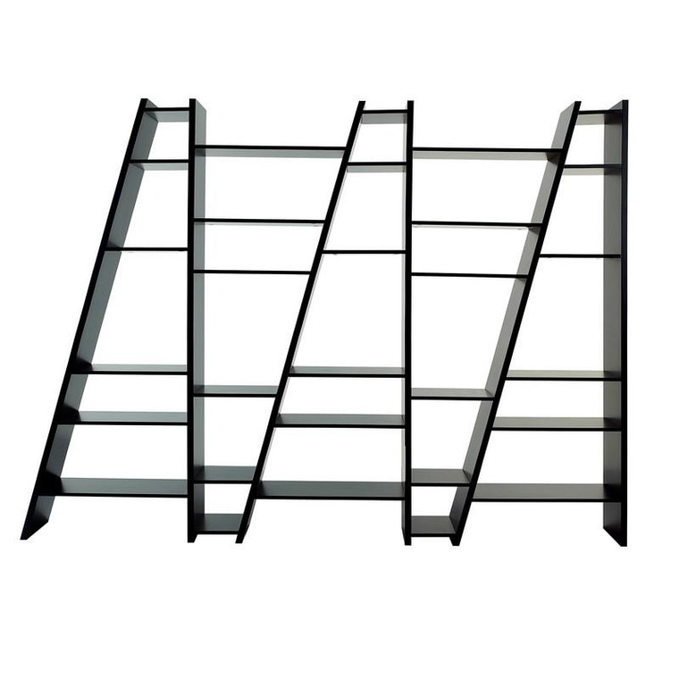 Temahome Delta Composition New 2010-005 Modular Wall Shelving-Black - 9500.315411