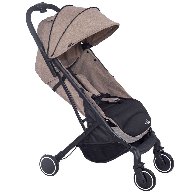 Foldable Lightweight Baby Travel Stroller-Coffee BB4726CF