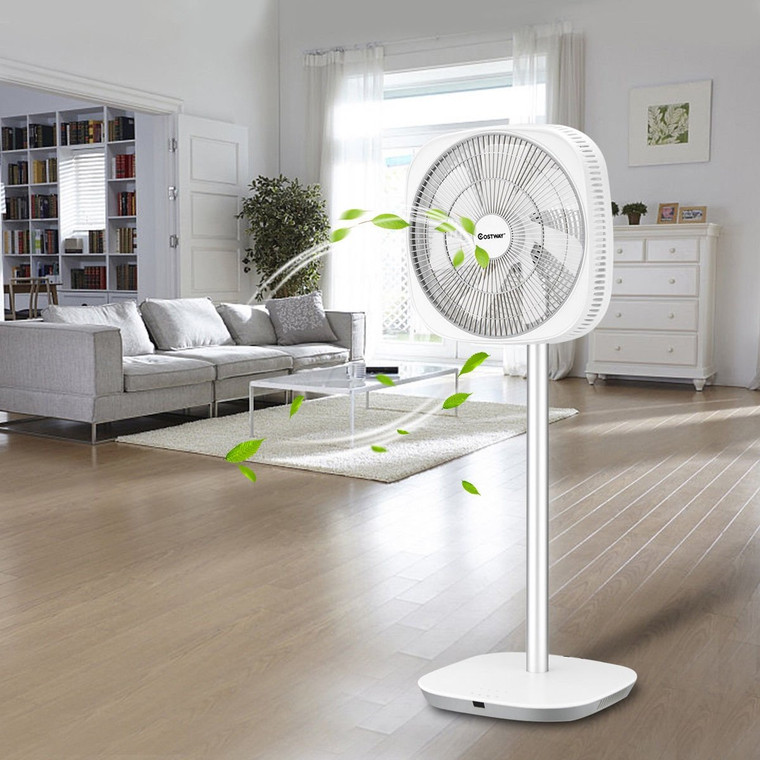 Energy Saving 3D Oscillation DC Stand Fan with Remote Control