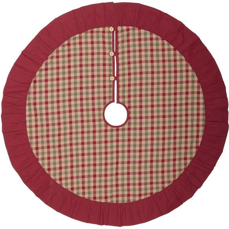 Jonathan Plaid Tree Skirt 48 42420