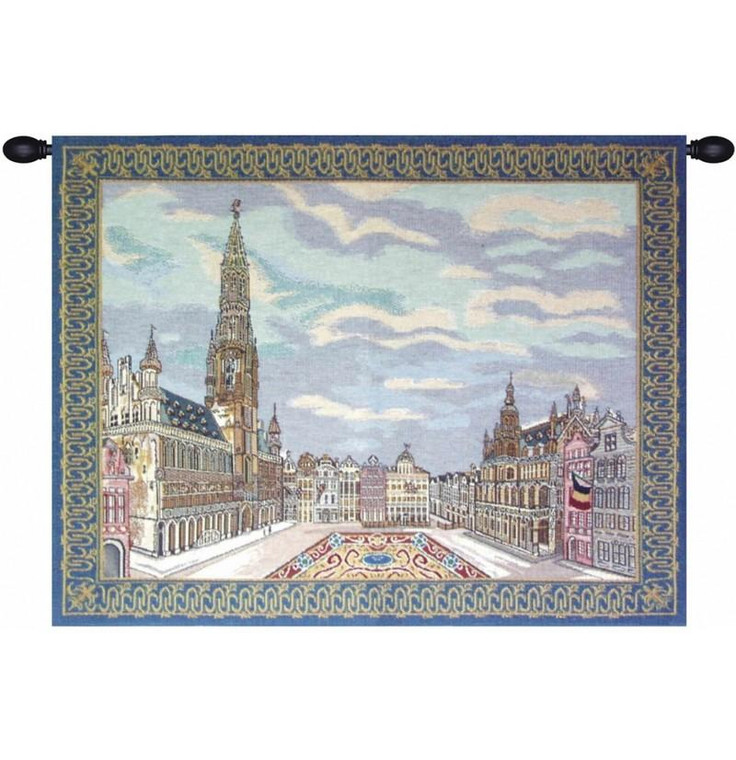 EWA-6935 Cream Brussels Place Tapestry Wholesale